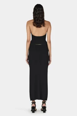 Ciao Knit Halter Black