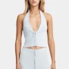 Ciao Knit Halter Glacier