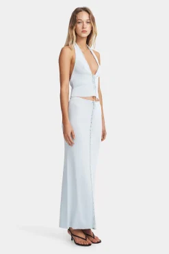Ciao Knit Halter Glacier
