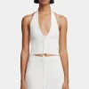 Ciao Knit Halter Ivory