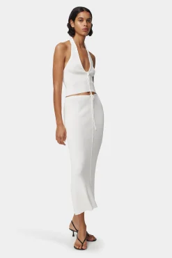 Ciao Knit Halter Ivory