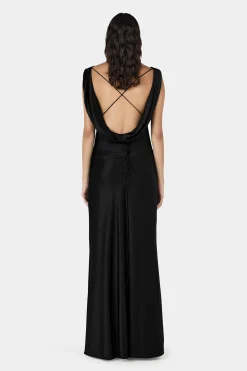 Clara Bias Dress Black