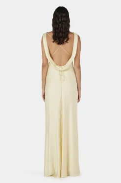 Clara Bias Dress Butter