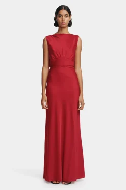 Clara Maxi Dress Samba Red