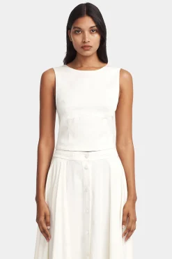 Clementine Bodice Ecru