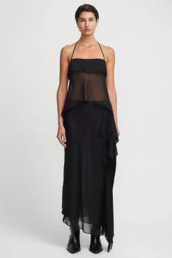 Cleopatra Midi Skirt Black