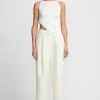 Clove Halter Top Ivory