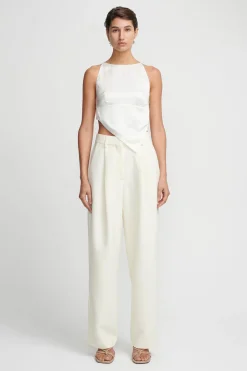 Clove Halter Top Ivory