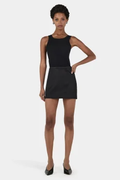 Cynthia Mini Skirt Black