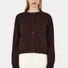 Dolly Cashmere Cardigan Cognac