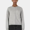 Dolly Cashmere Cardigan Grey Marle