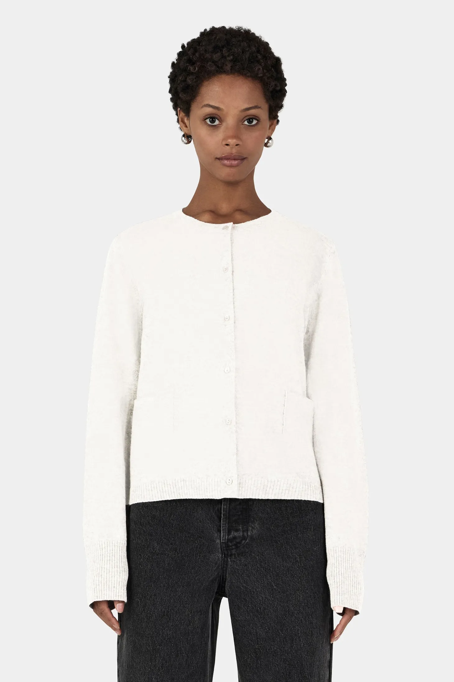 Dolly Cashmere Cardigan Ivory
