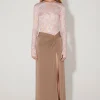 Dundas Fitted Top Paisley Parfait