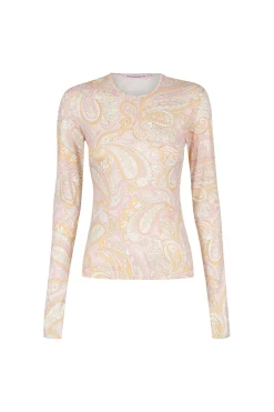 Dundas Fitted Top Paisley Parfait
