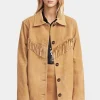 Duran Suede Jacket Caramel