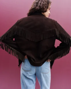 Duran Suede Jacket Carob