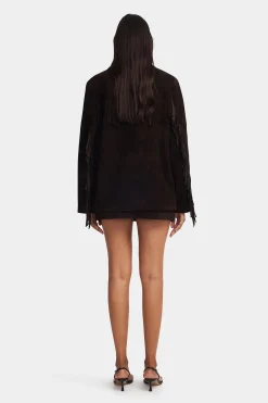 Duran Suede Jacket Carob