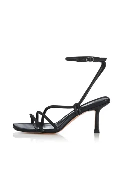 Ember Heel Black Leather