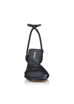 Ember Heel Black Leather