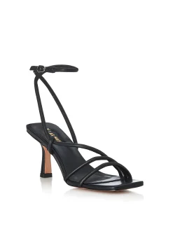 Ember Heel Black Leather
