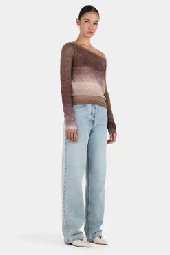 Emmy Knit Top Mocha Marle