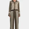 Empress Pant Moss Stripe