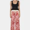 Empress Relaxed Pant Scarlet Garden