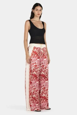 Empress Relaxed Pant Scarlet Garden