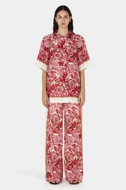 Empress Relaxed Pant Scarlet Garden