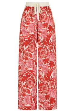 Empress Relaxed Pant Scarlet Garden