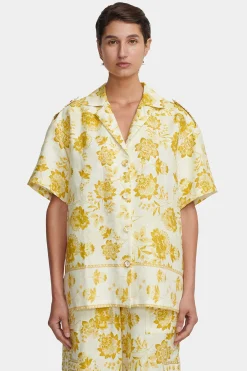 Esme Oversize Shirt Golden Nectar