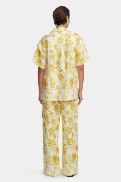 Esme Oversize Shirt Golden Nectar