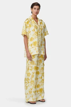 Esme Oversize Shirt Golden Nectar