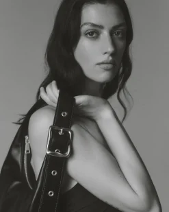 Everyday Croissant Bag Black