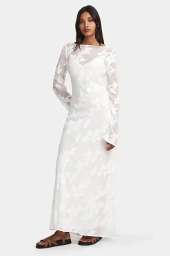 Evonna Dress White Lily