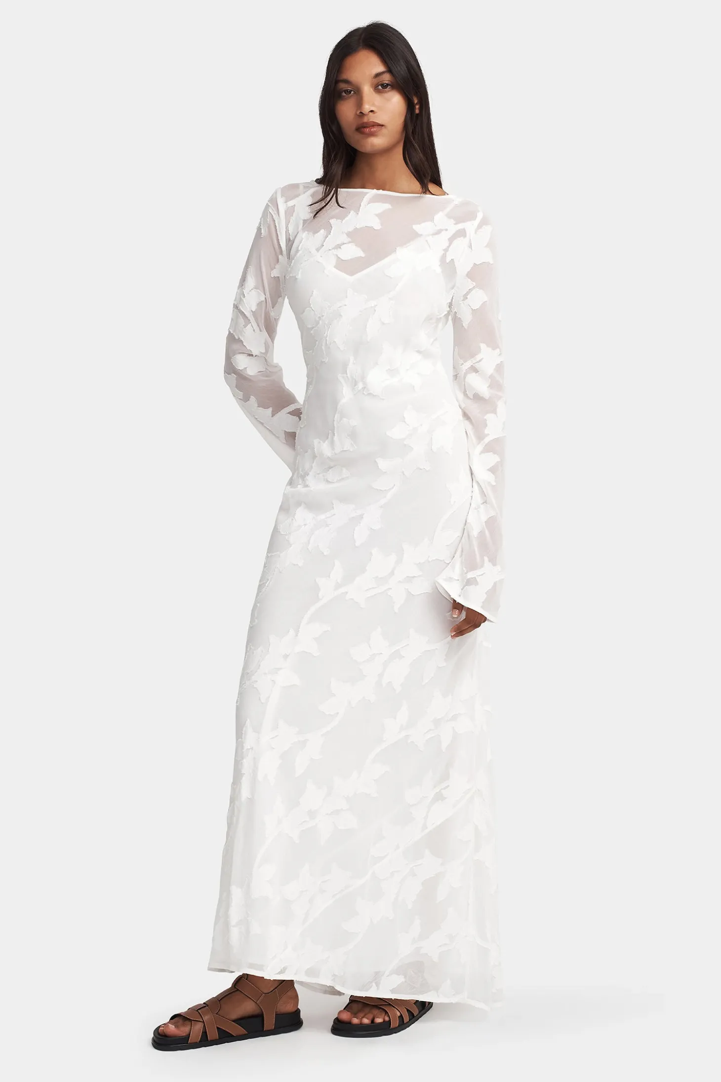 Evonna Dress White Lily