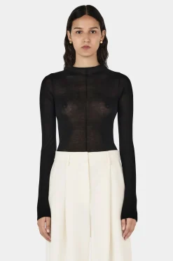 Farrah Knit Turtlneck Black