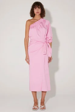 Formosa One Shoulder Top Prism Pink