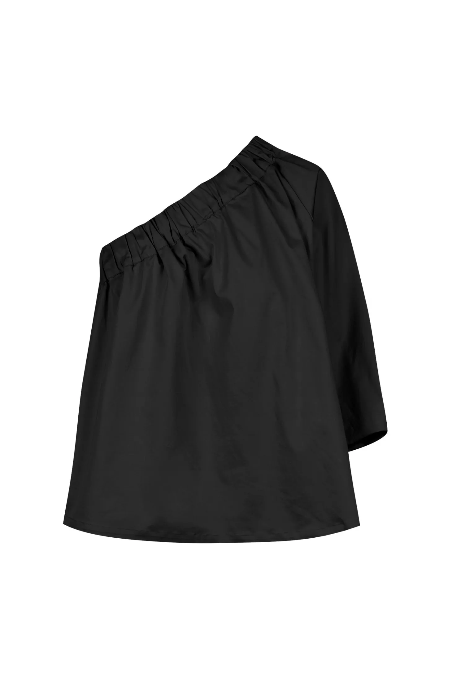 Formosa One Shoulder Top Black