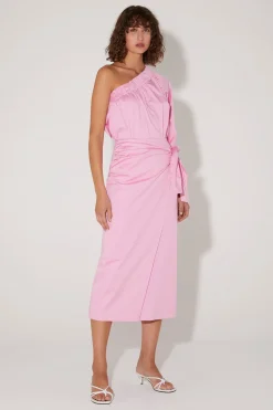 Formosa One Shoulder Top Prism Pink