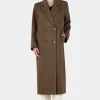 Frederik Tailored Coat Brown Herringbone