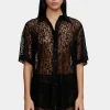 Gabrielle Shirt Black