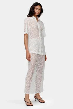 Gabrielle Shirt White