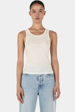 Gallow Wool Tank Ivory