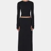 Gerard Wool Skirt Black