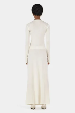 Gerard Wool Skirt Ivory