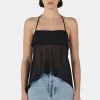 Gina Backless Cami Black
