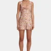 Goldie Mini Dress Pink Vine