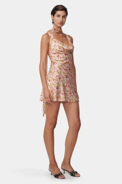 Goldie Mini Dress Pink Vine