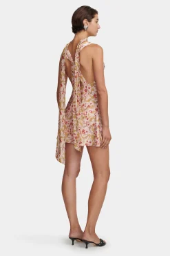Goldie Mini Dress Pink Vine